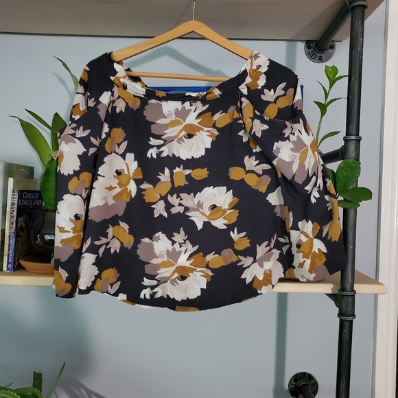 Floral fit and flare skirt *has pockets* - Picture 2 of 4